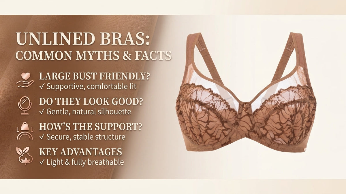 Common Myths About Unlined Bras
