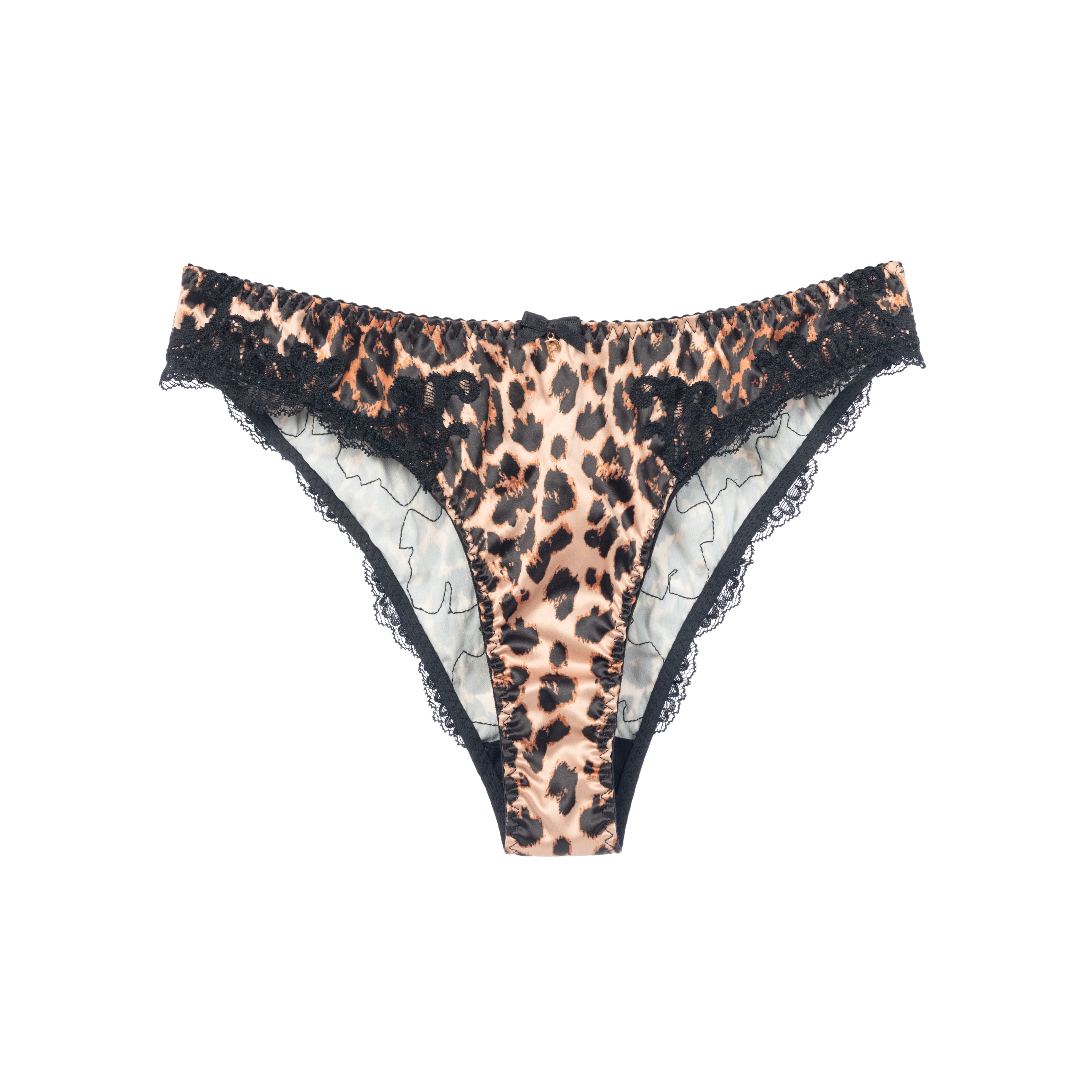 Soft satin front panel feels smooth and gentle against the skin for everyday comfort.