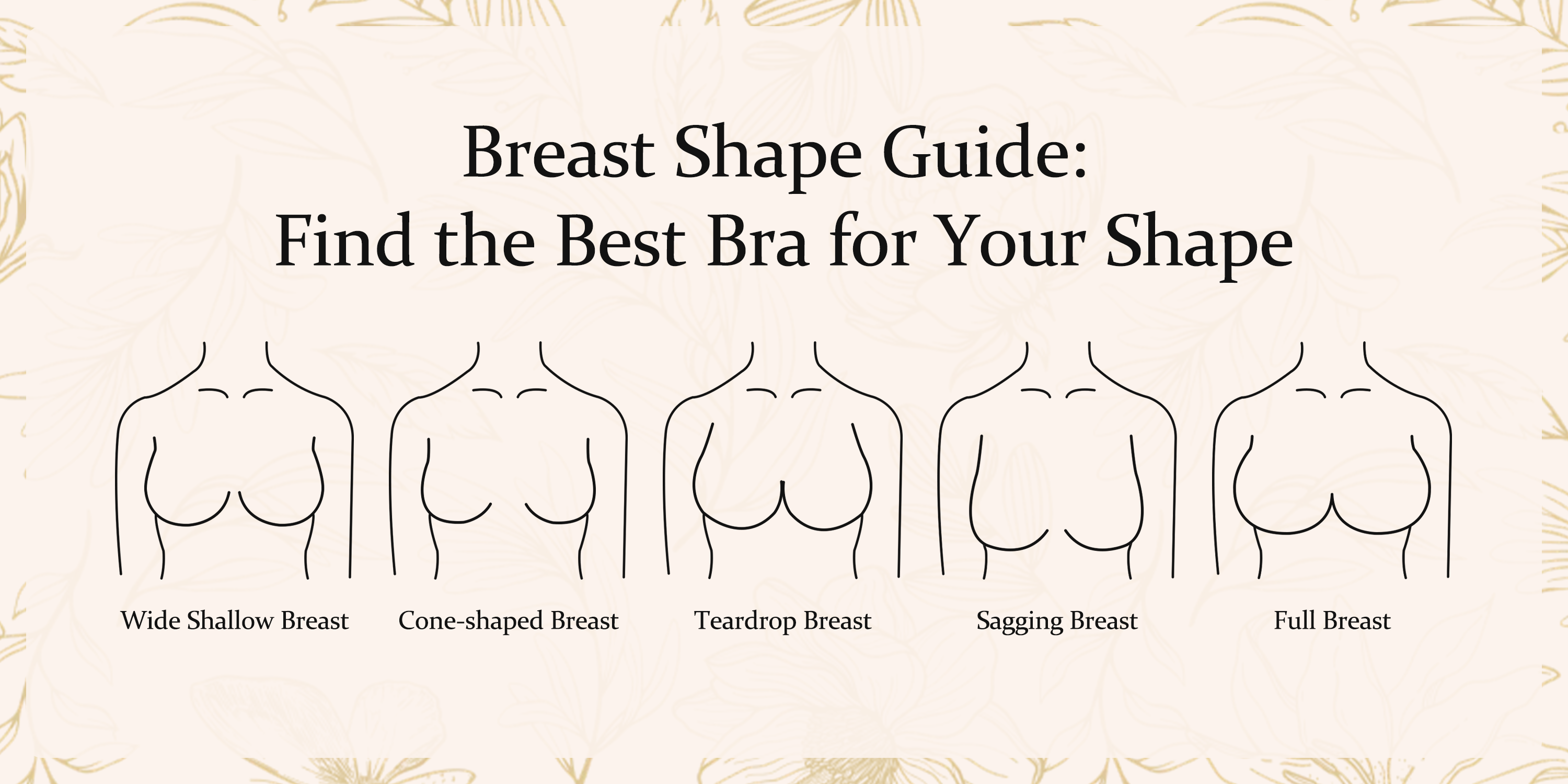 Breast Shape Guide: Find the Best Bra for Your Shape