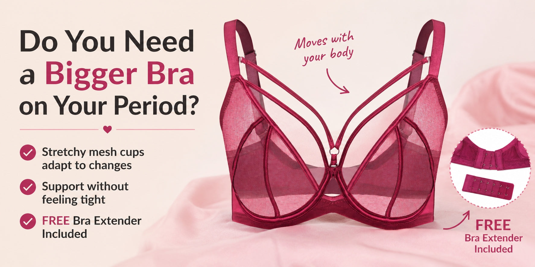 Do You Need a Bigger Bra on Your Period?