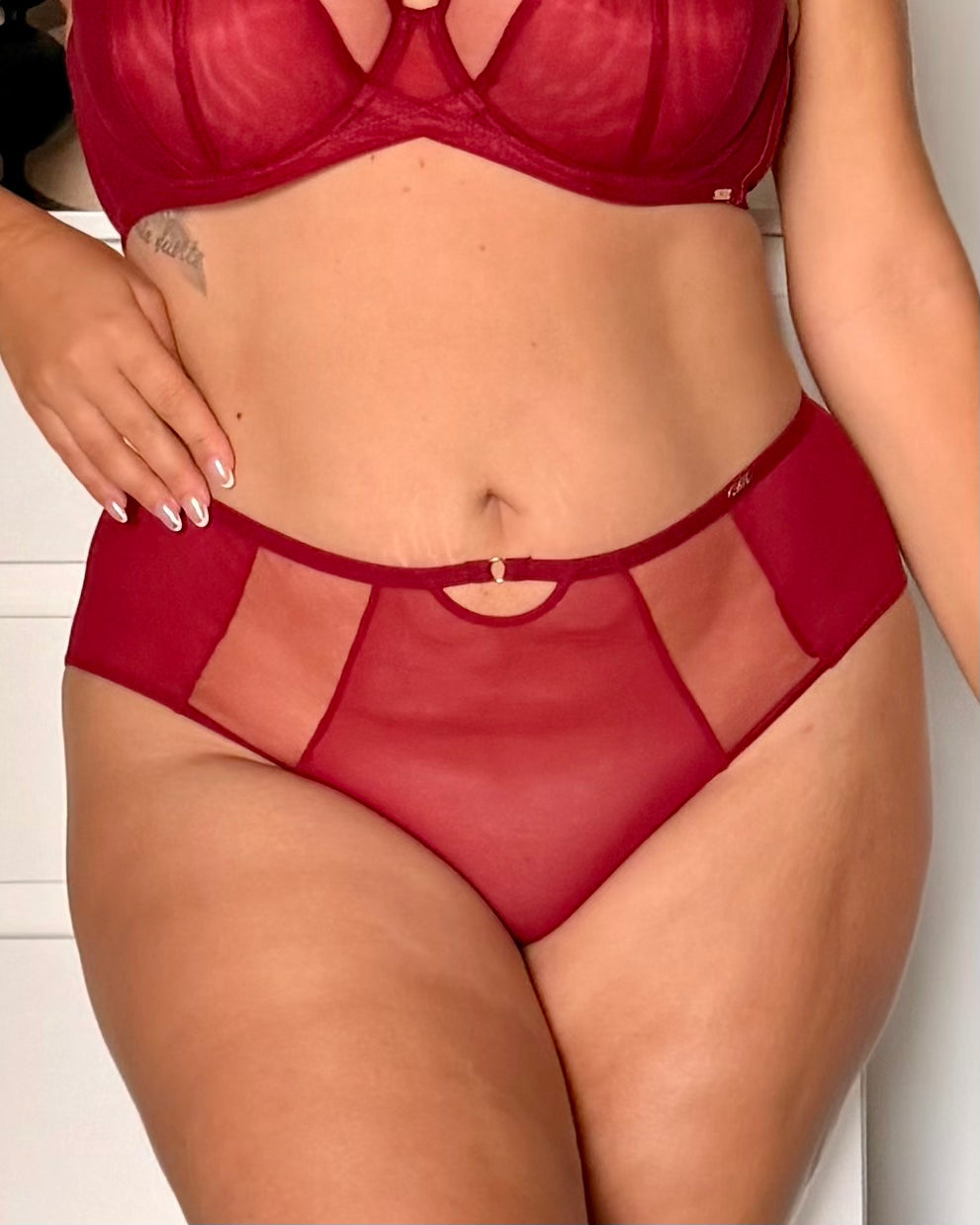 WHISPER Sheer Mesh Panty