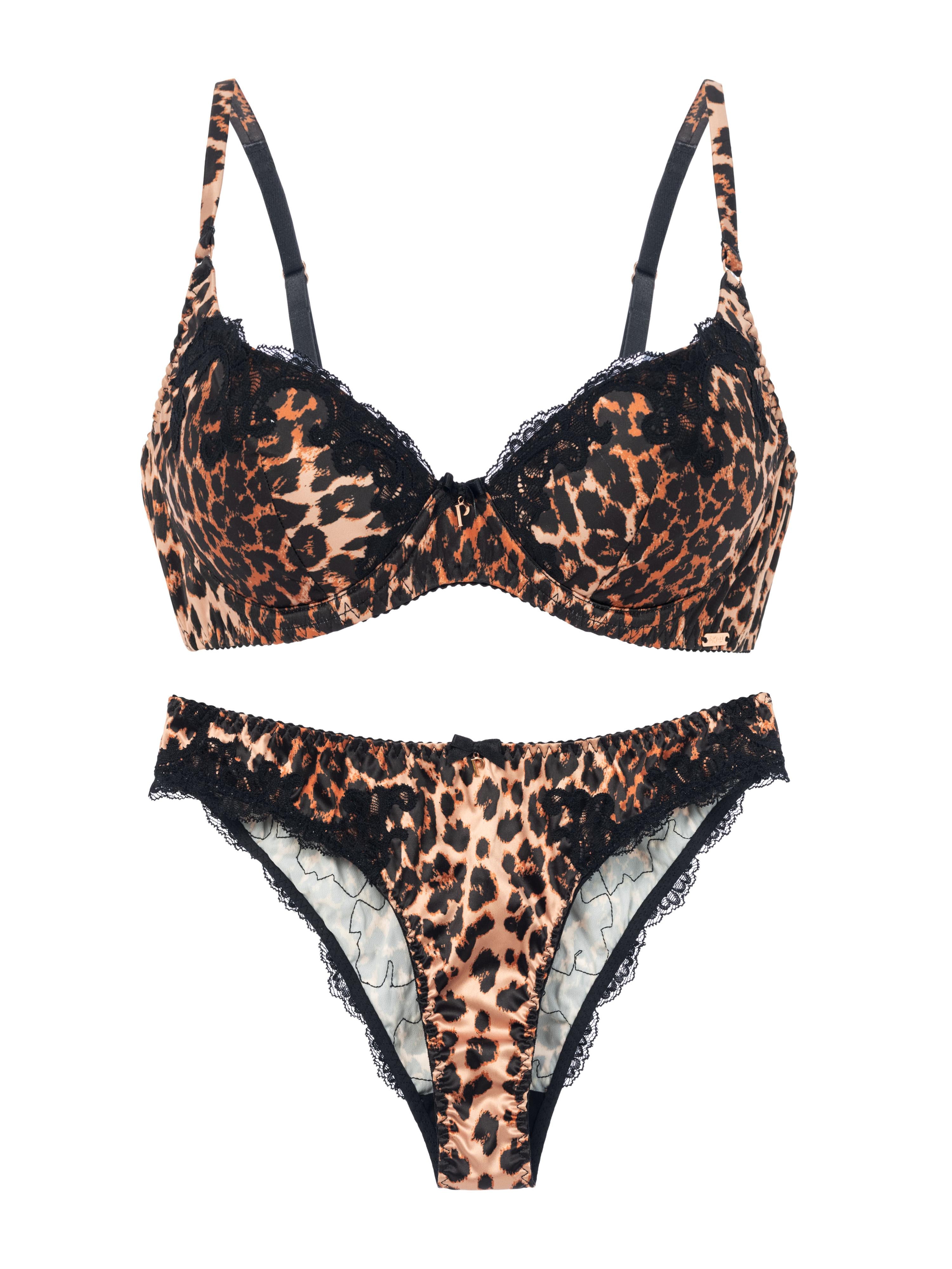 leopard muse bra and thong sexy